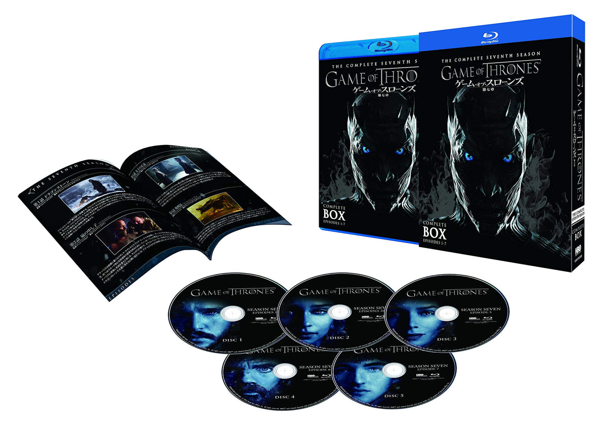 Game of Thrones Chapter 7: A Song of Ice and Fire Blu-ray Complete Box (Set of 5) (Blu-ray)