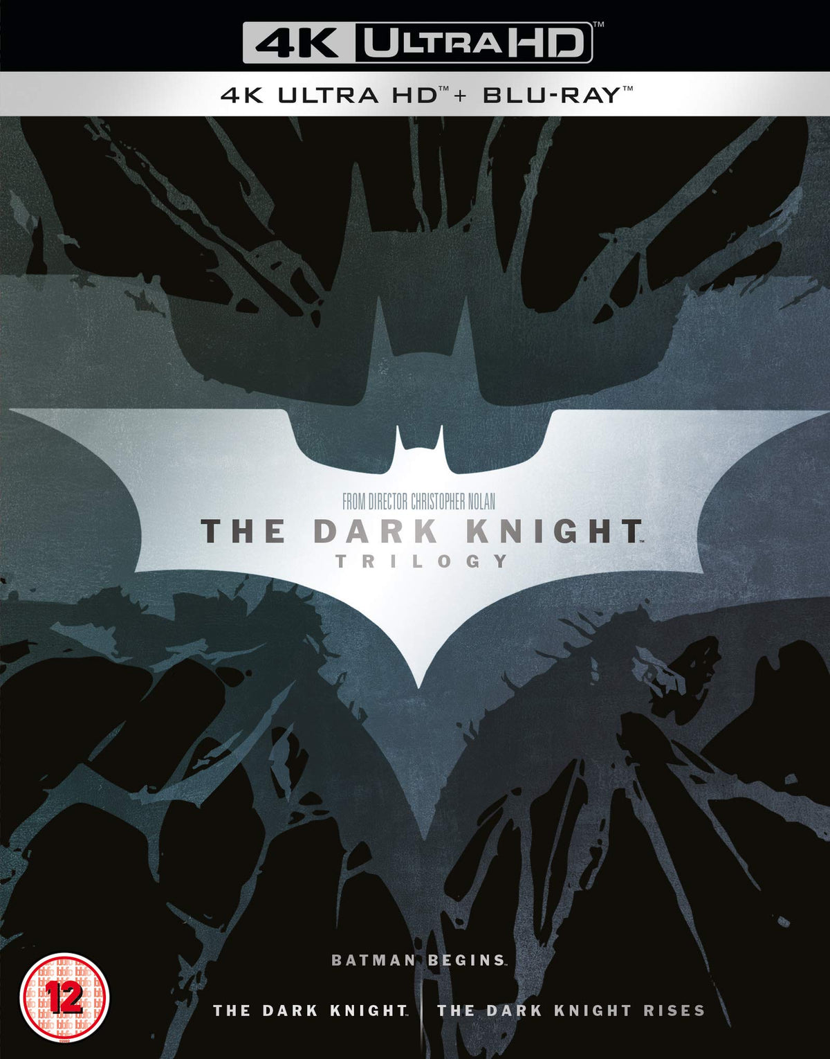 The Dark Knight Trilogy [Batman] [4K Ultra-HD] [2012] [Blu-ray] [2017] [4K UHD]