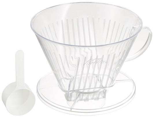 Kalita #07001 Coffee Dripper, Plastic, For 7-12 People, 104-D