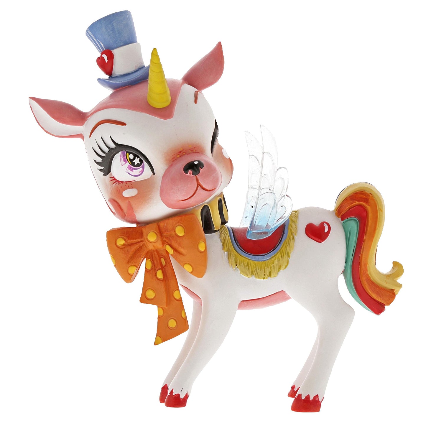 Enesco The World of Miss Mindy Day Unicorn Stone Resin Figurine, 5.9”