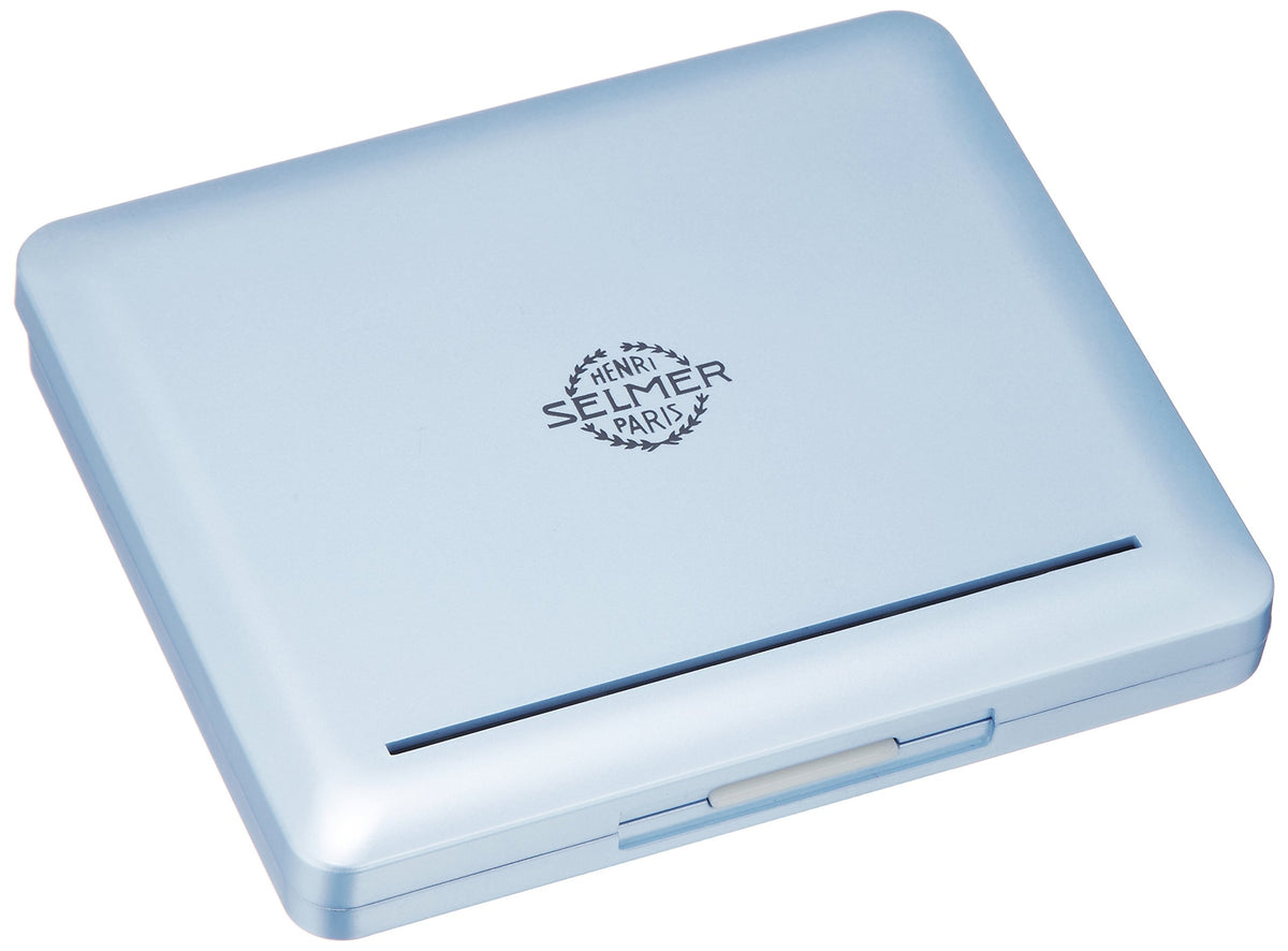 Nonaka Boeki Plastic Lead Case for Nonaka B Clarinet with Selmer Logo, 12 Pieces, Color: Pastel Blue