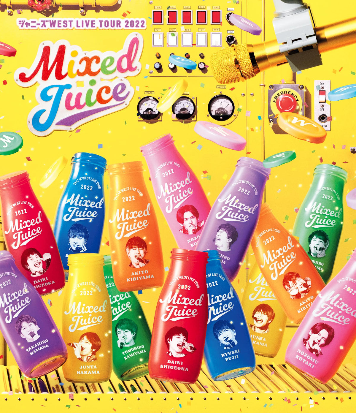 UOKOW ジャニーズWEST LIVE TOUR 2022 Mixed Juice (通常盤) (Blu-ray)
