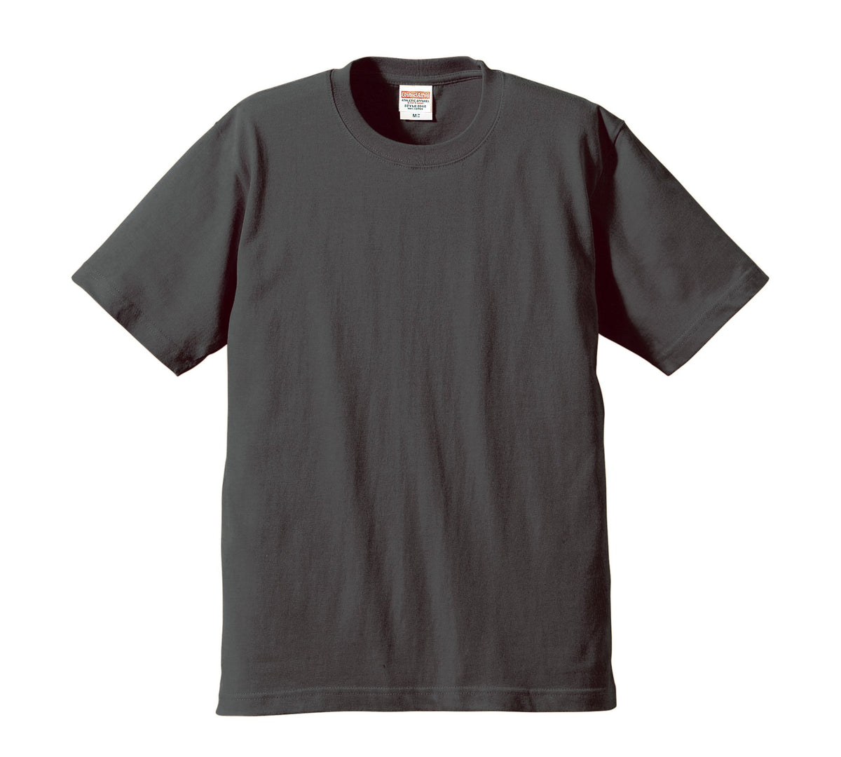 United Athle Men's 6.2 oz. Tee L Ink Black