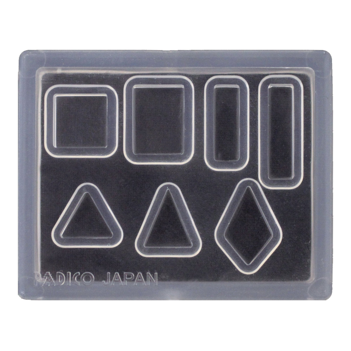Pajico 401008 UV Resin Shape, Jewel Mold, Mini, Simple Shape