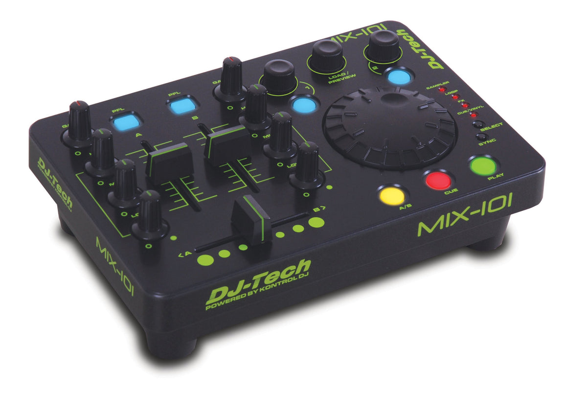 DJ-Tech USB Midi Controller & Deckadance - All-in-on Style