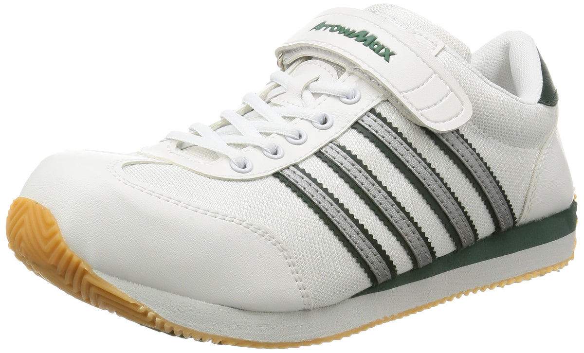 [hukuyamagomu] Fukuyama Rubber Safety Sneakers Resin Tip Arrow Max # 51 - white -