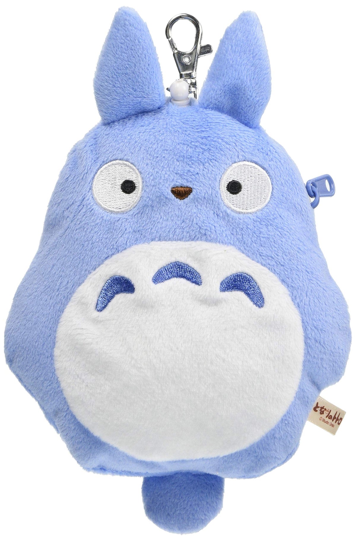 Studio Ghibli My Neighbor Totoro Medium Totoro Reel Pass Case, Height 7.1 inches (18 cm)
