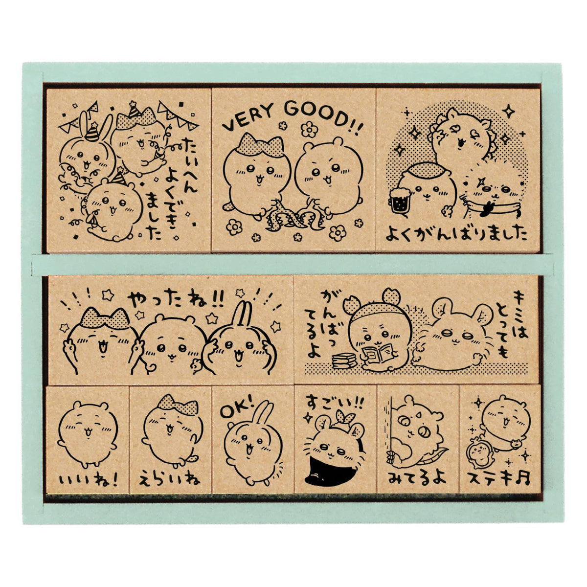 Beverly Chiikawa Stamp Reward Stamp Party Wood SDH-134
