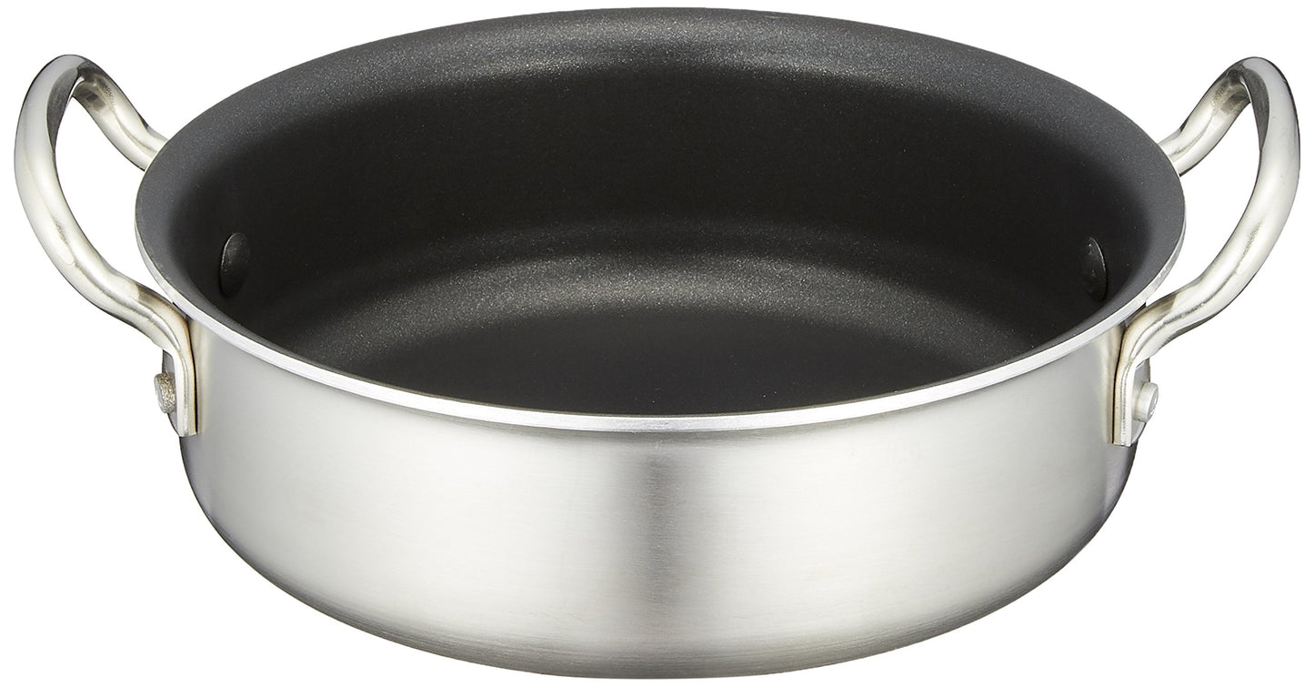 Endo Shoji TKG ASTN002 IH Select Outer Wheel Pot, 7.9 inches (20 cm), 2-Layer Construction, Induction Compatible