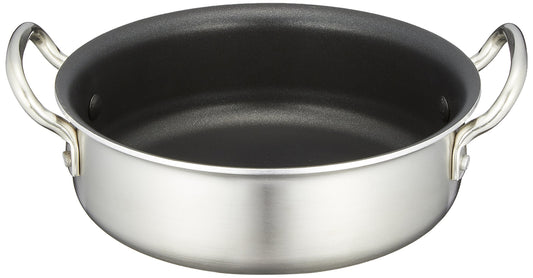 Endo Shoji TKG ASTN002 IH Select Outer Wheel Pot, 7.9 inches (20 cm), 2-Layer Construction, Induction Compatible