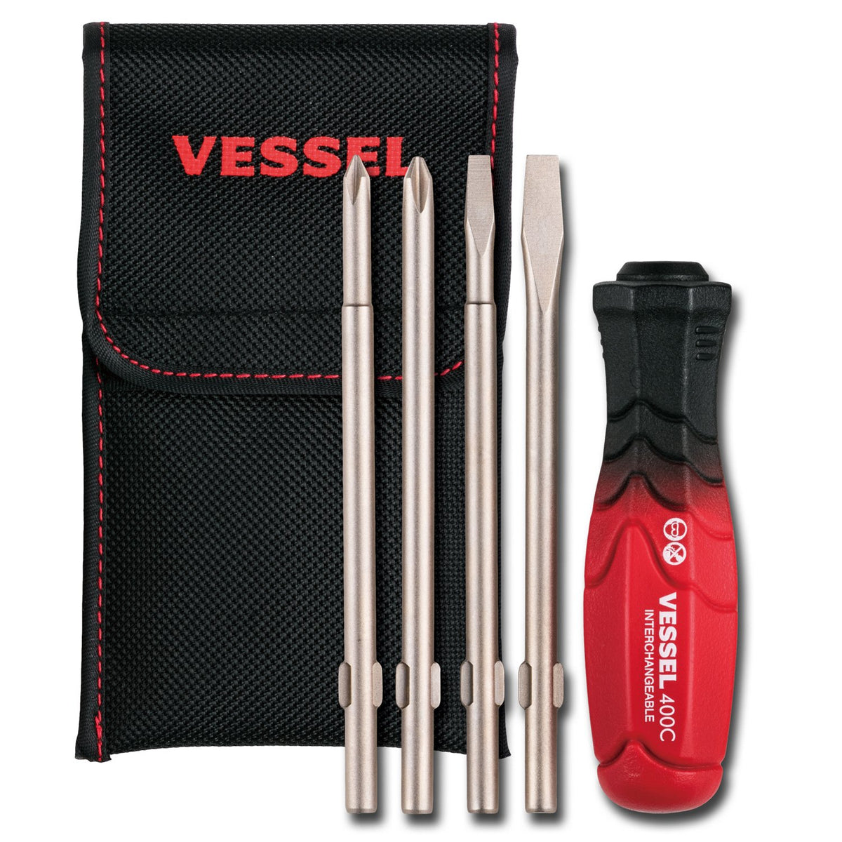 Vessel TD-2100 Dual Tone Replacement Screwdriver (Set of 4)
