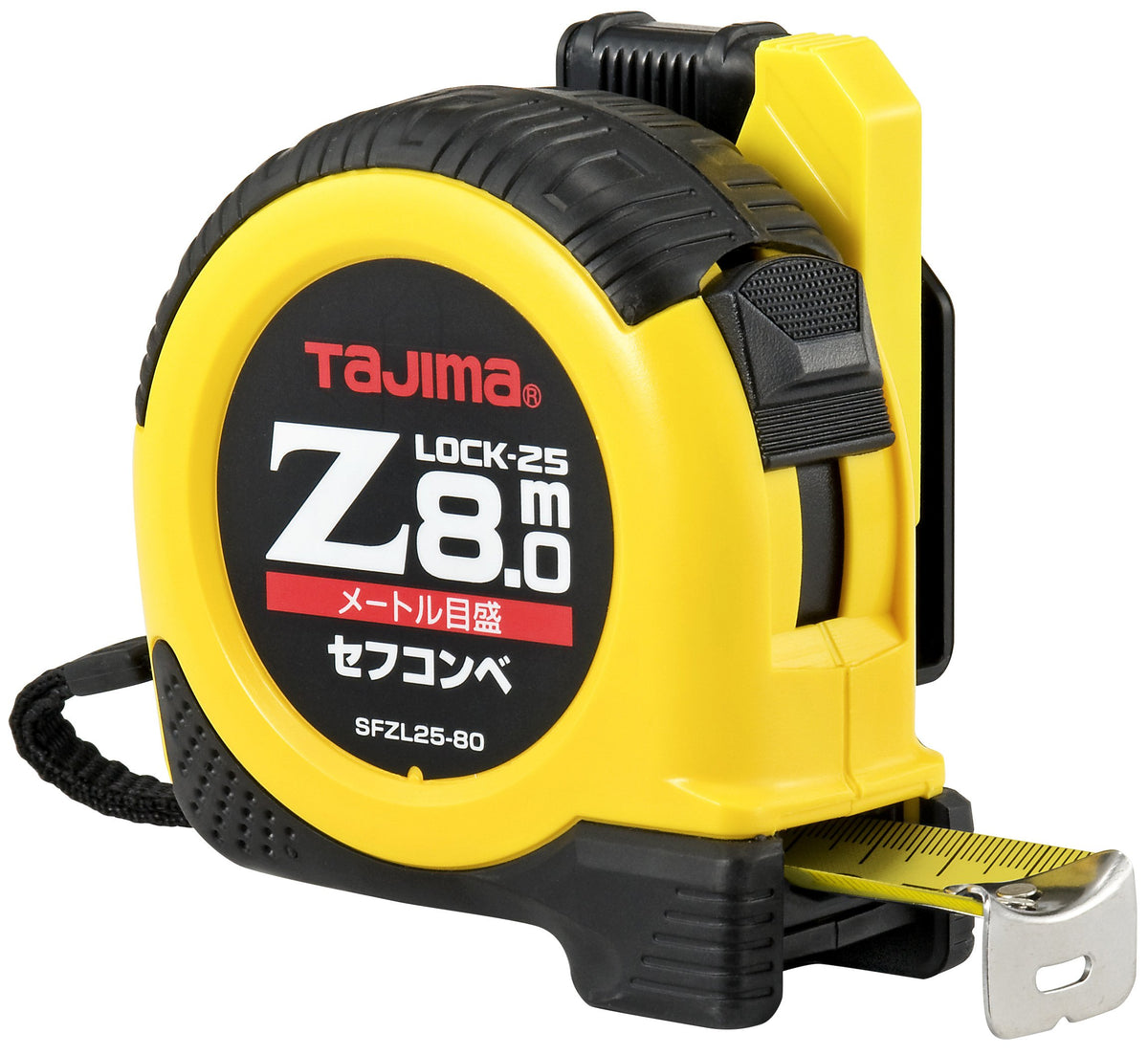 Tajima SFZL25-80BL Convex 3.2 ft x 1.0 inches (8 x 25 mm) Safe Convex Z Lock 25