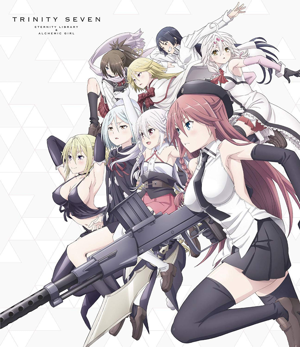 "theater version Trinity Seven – Girls Don't Library and Adventurer 's- [Blu-ray]