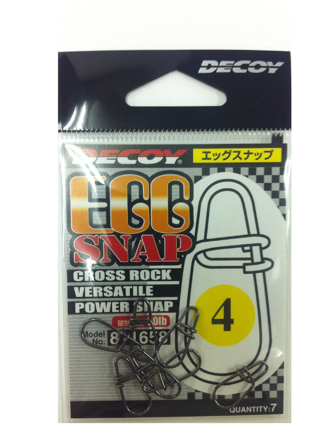 Decoy. Egg Snap #4 (90lb) 7pcs.