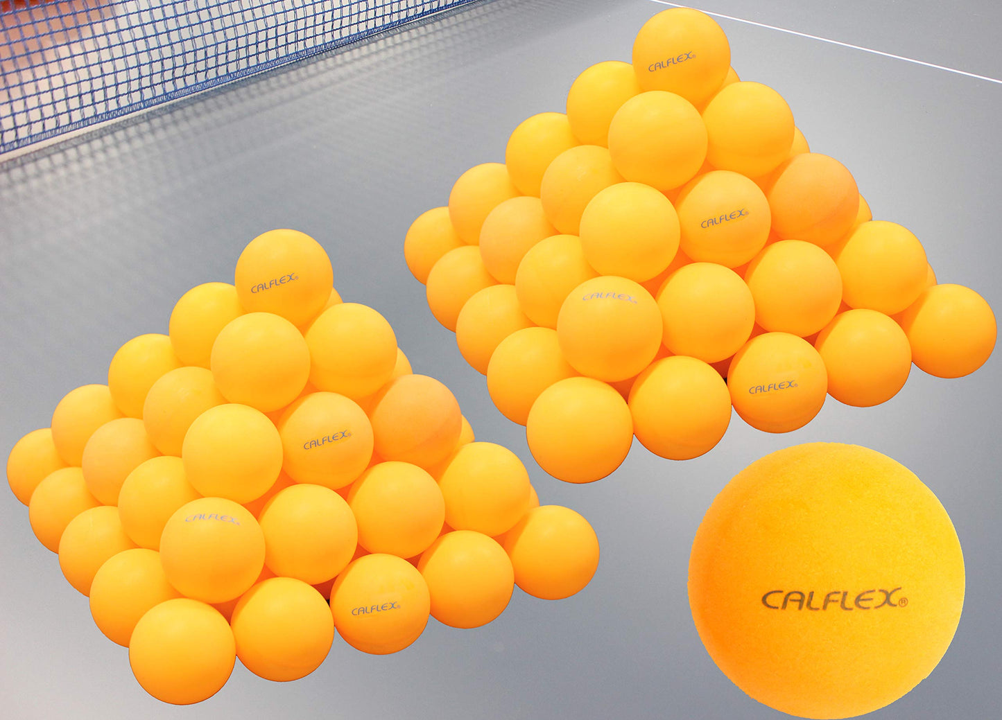 Zhongshan and Trade (Sakurai) karuhurekkusu Table Tennis Ball Training Ball Practice 120 Ball Orange CTB – 120 OG