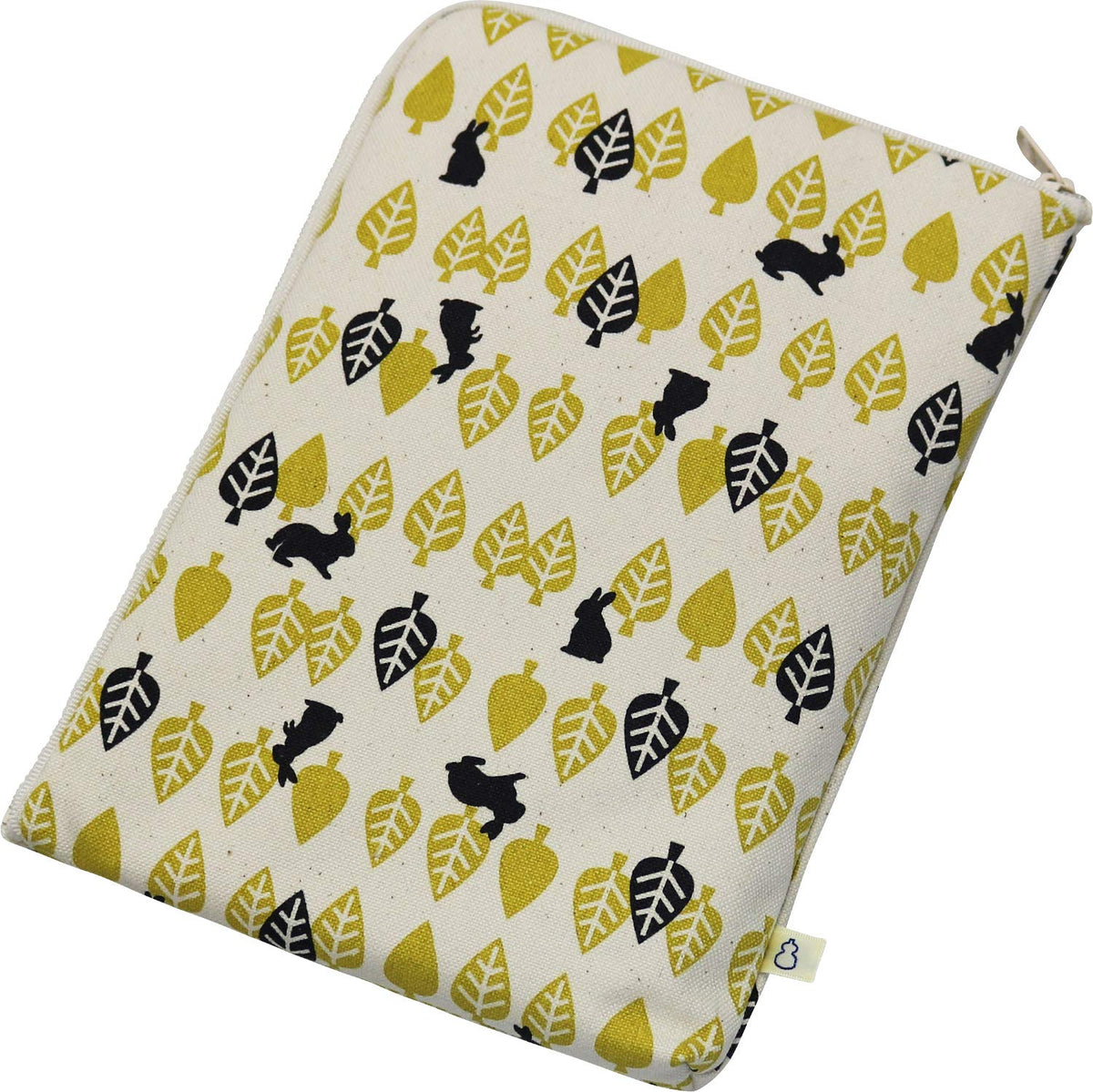 Tekteco Canvas Red Book L-shaped Pouch Rabbit