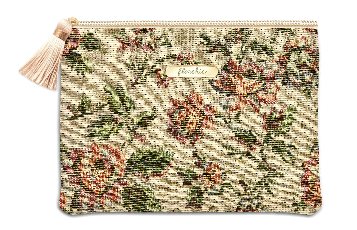 クーリア(Q-LiA) Girls' Flat Pouch, Beige