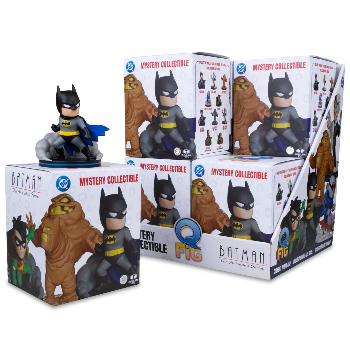 McFarlane Toys- DC Batman: The Animated Series QMx Q-Fig 3.5" Posed Figure Blind Box