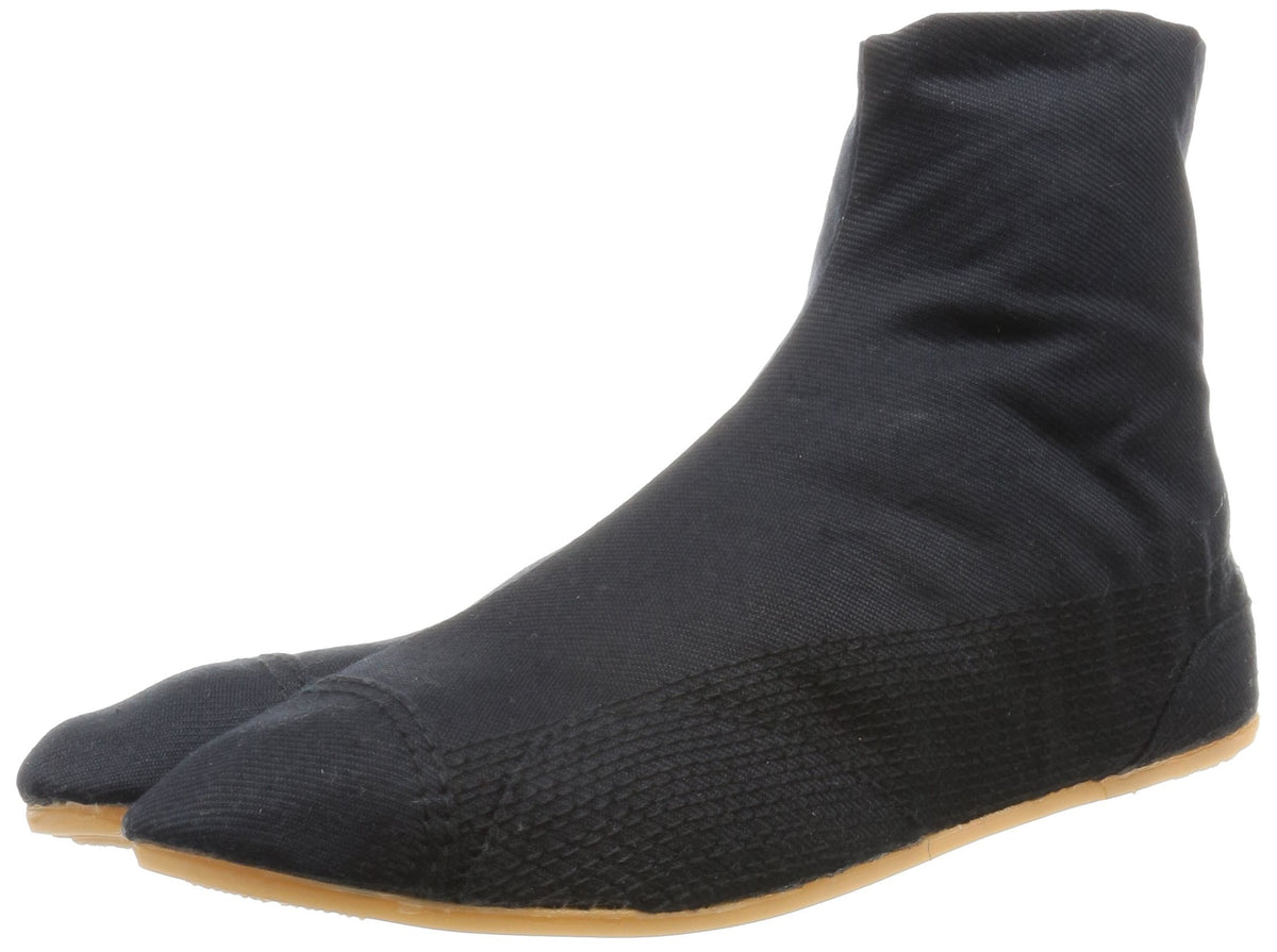 Festival Matsuri Jikatabi Shoes with Stitching (Nuitsuke 5 Clips Straight from Japan (Marugo) Black Size: 7