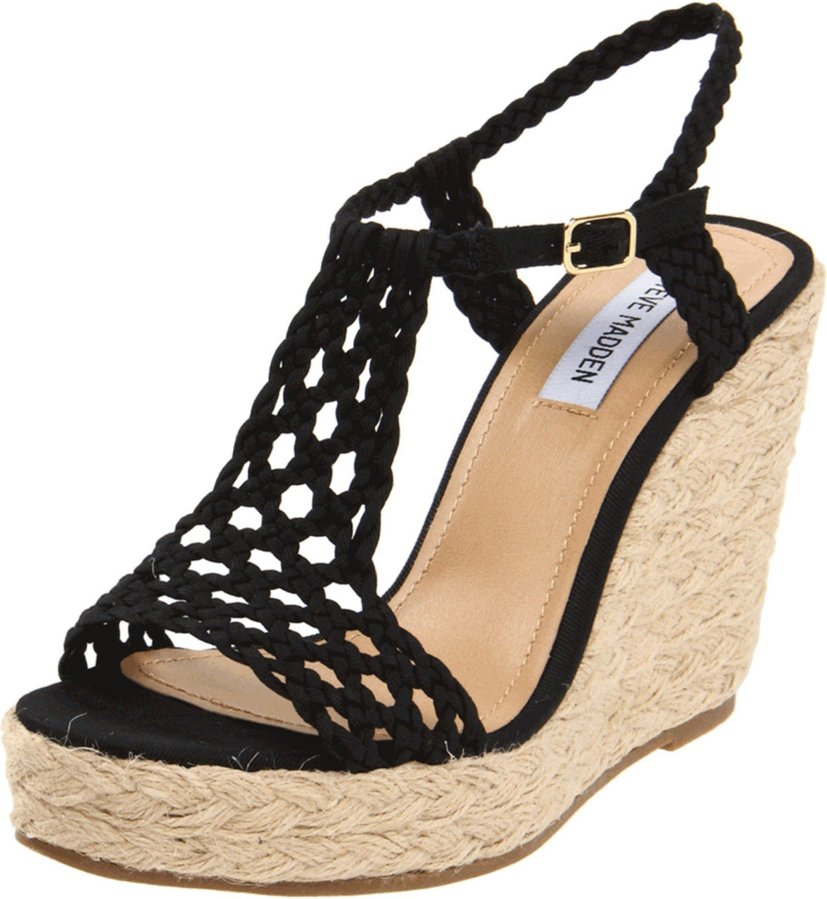 Steve Madden Women's MANNGO, Black, 8.5 M US