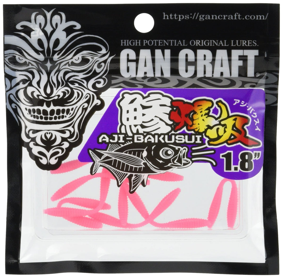 GANCRAFT GANCRAFT AJI BAKUSUI ▼11 Bubble Pink, 1.8 inch
