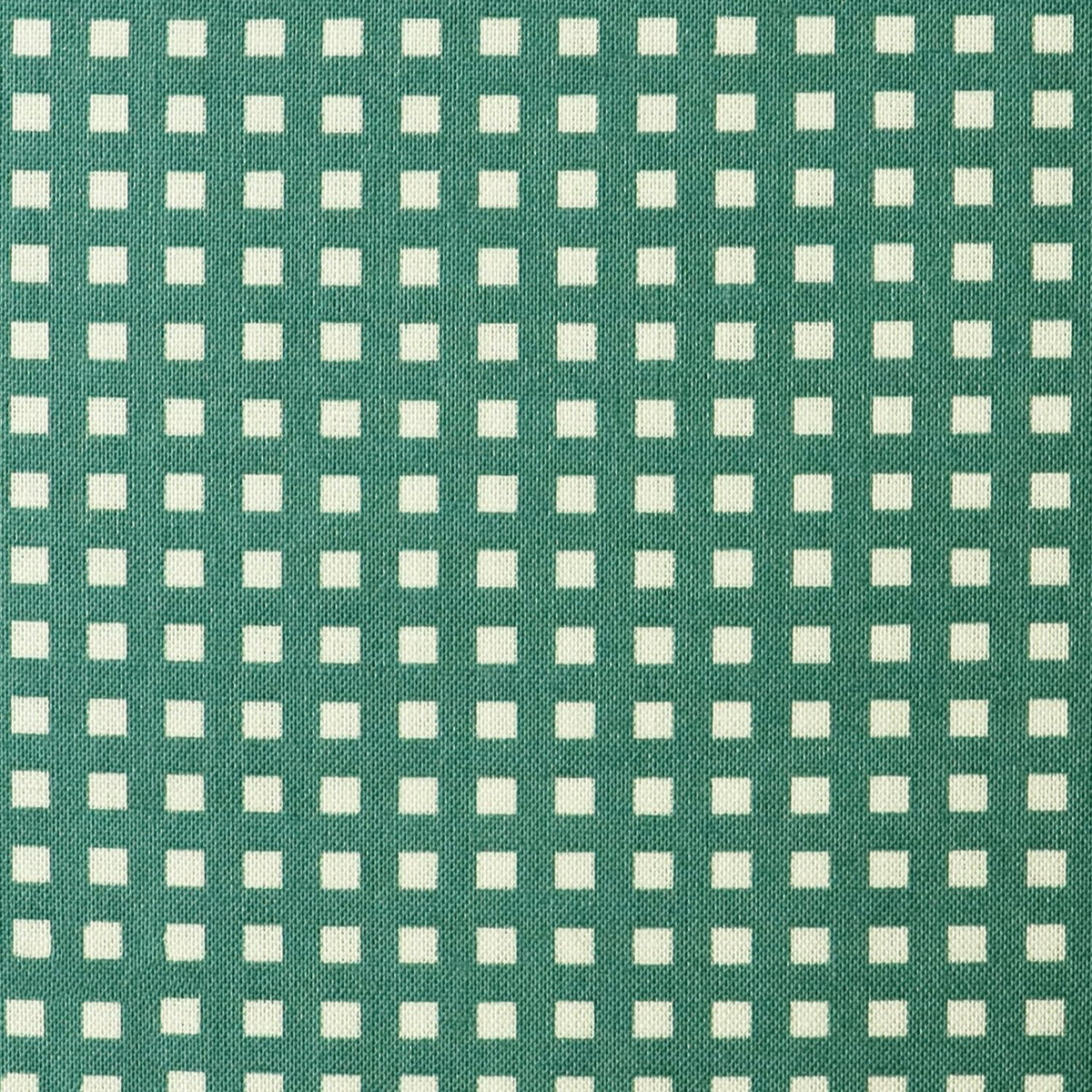 NBK Happy Sweet Collection HS1287-105-6M Colorful Checkered Print Fabric, Scandinavian Style, Cloth, Dull Green, Width: Approx. 43.3 inches (110 cm) x 19.7 ft (6 m), Cut and Sold by the Piece