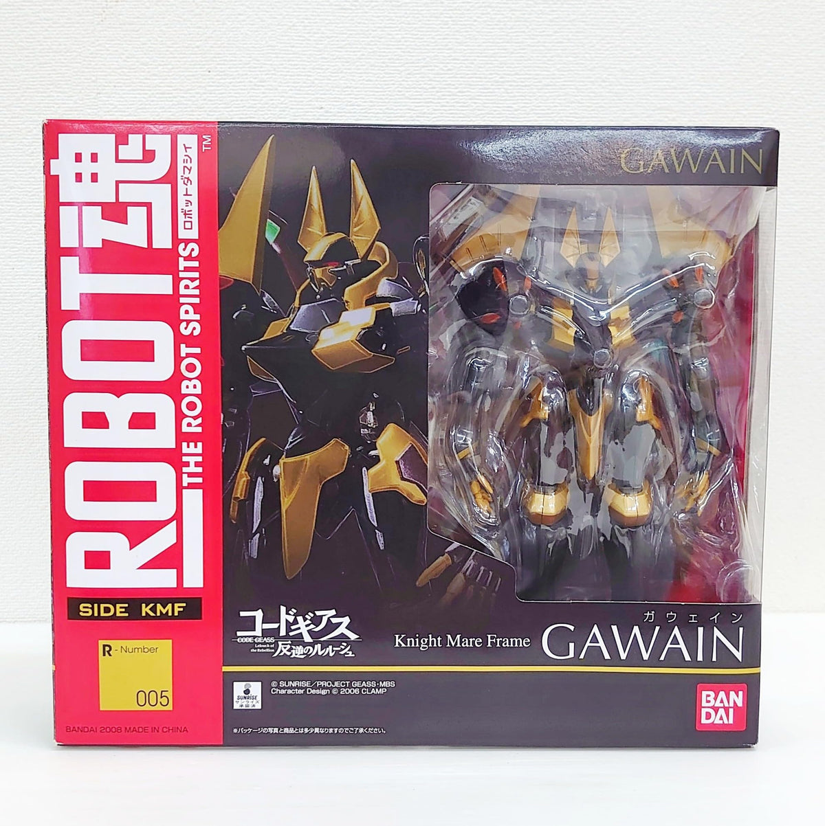 TAMASHII NATIONS Bandai 5 Gawain Code Geass The Robot Spirits Action Figure