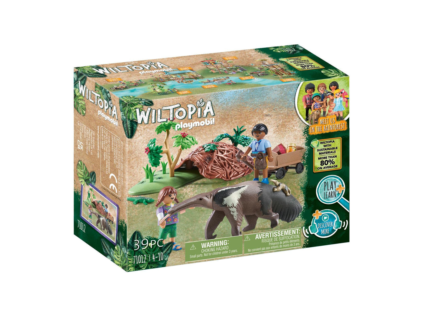 Playmobil Wiltopia Anteater Care