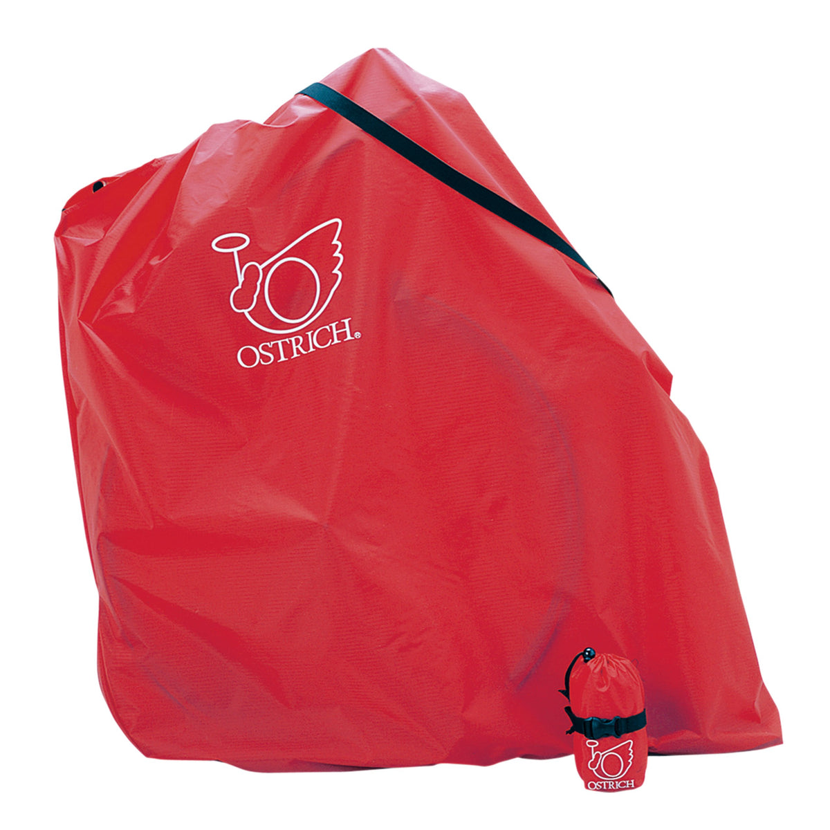 Ostrich L-100 Wheeled Bag, Ultra Lightweight, Red, 43.3 x 37.4 x 9.8 inches (1100 x 950 x 250 mm)
