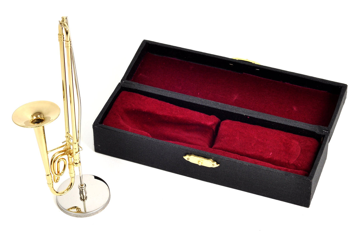 【Trombone】 1/6 Scale Miniature Brass Instrument