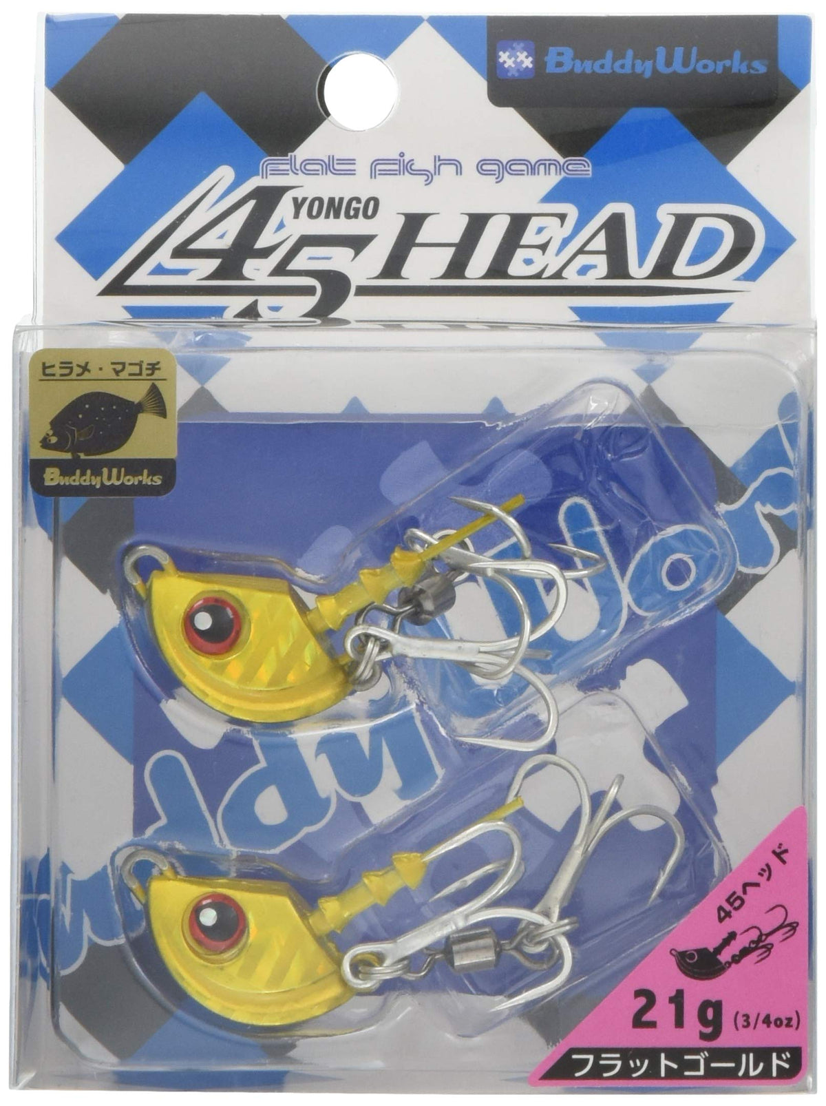 BuddyWorks Buddy Works 45HEAD21g FGD Flat Gold
