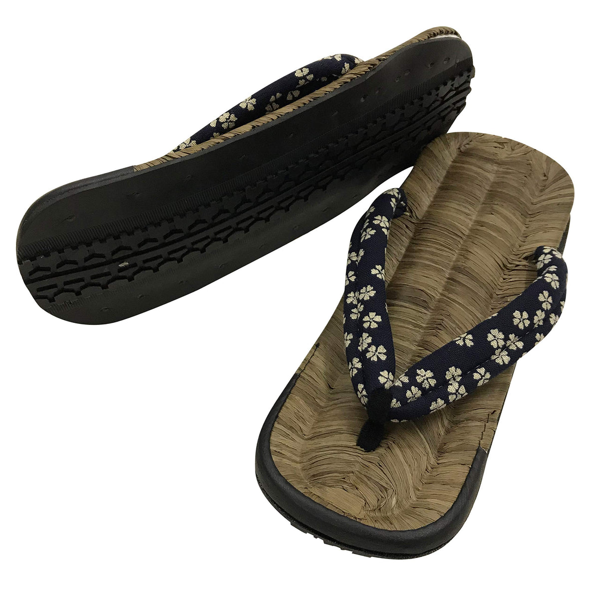 Edoten] Japanese Sandals setta Zori tire Bamboo Made in Japan Sakura L