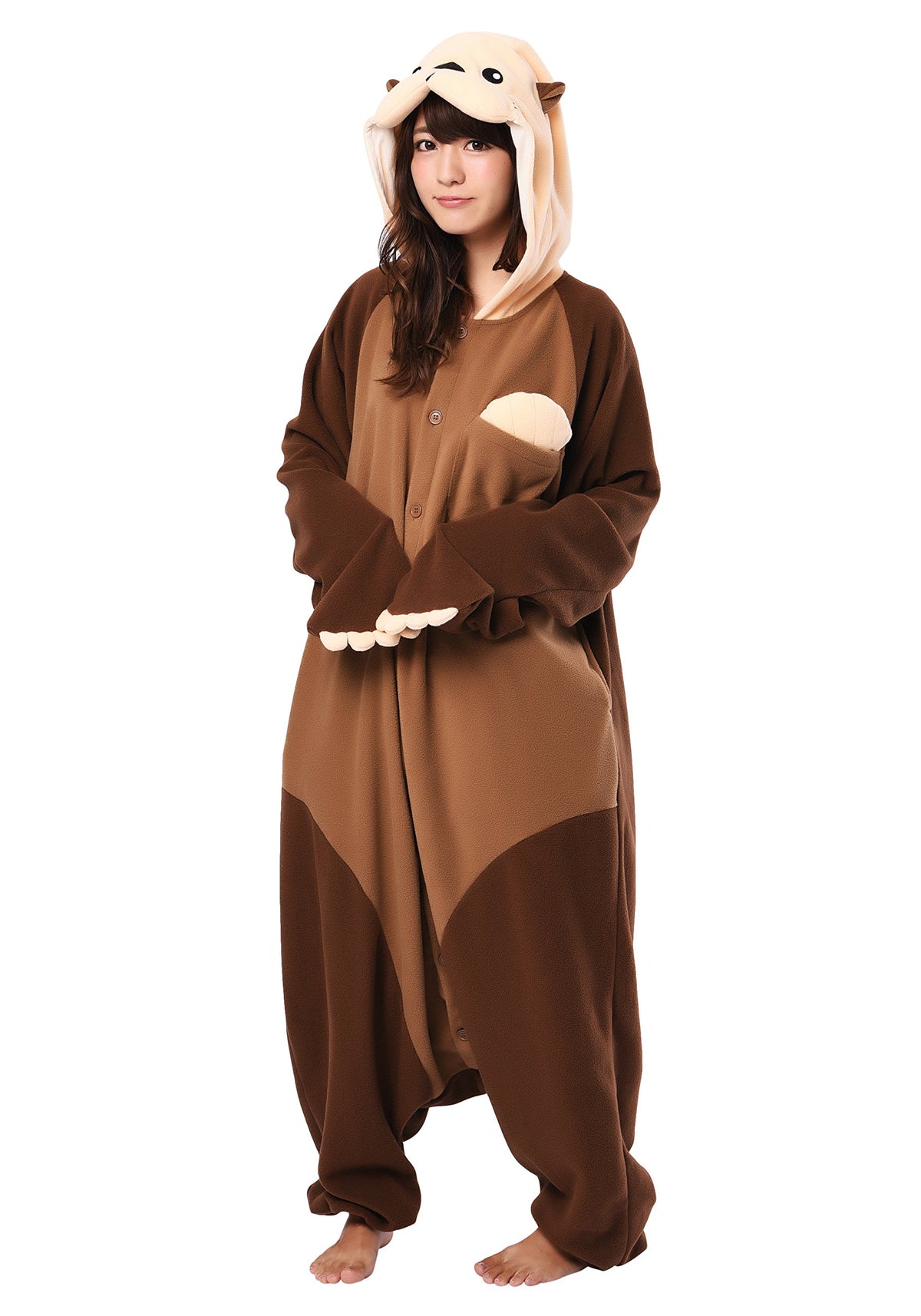 SAZAC Sea Otter Kigurumi (Adults XL)