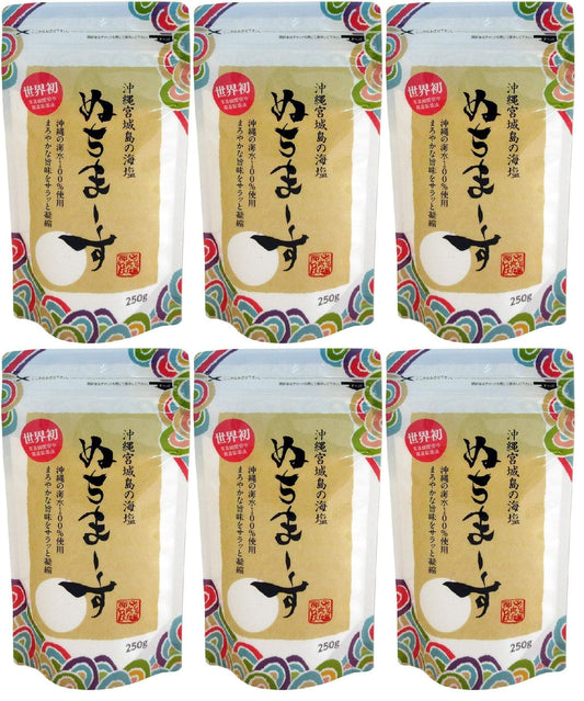 Okinawa sea salt Nuchimasu 250gX6 piece set