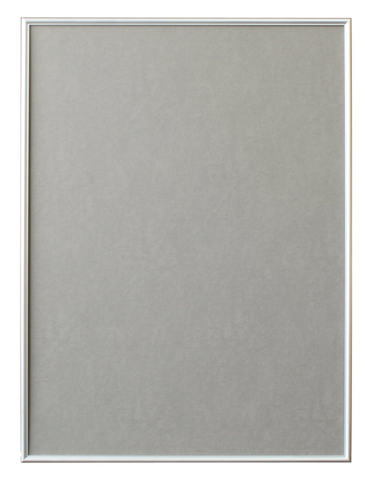 Arte SH-P6-SV Poster Frame, Shape, 18.1 x 24.4 inches (460 x 620 mm), Silver