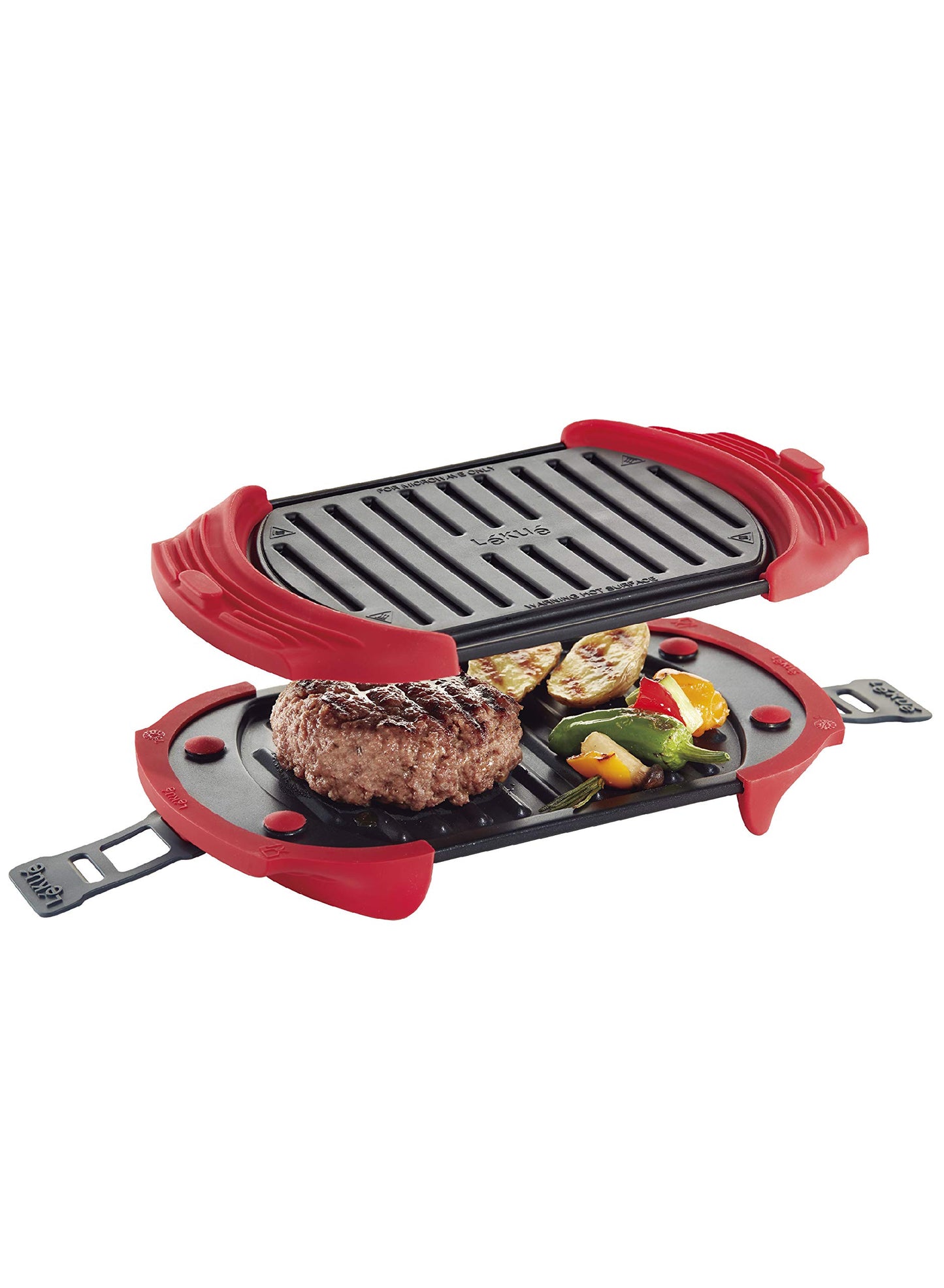 Lekue Microwave Cooking Utensils, Microwave Grill Cooking, Recipes Included, Microwave Grill