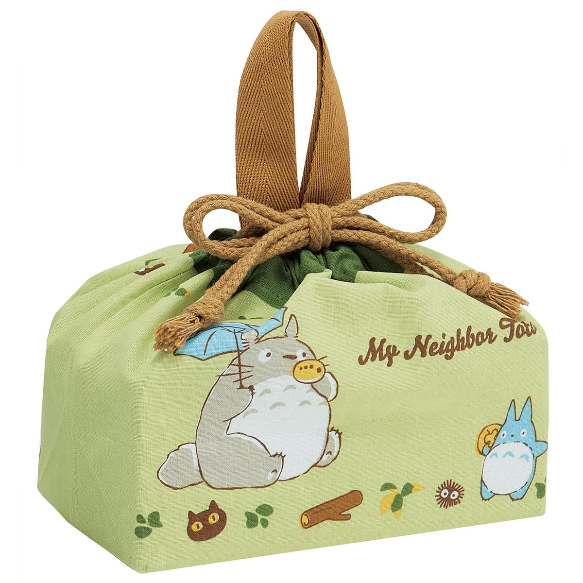 Skater My Neighbor Totoro Drawstring Lunch Bag - Cat Bus