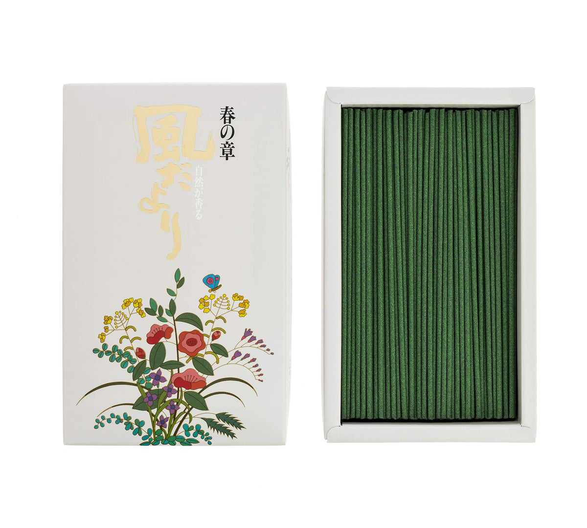 nippon kodo 275 Kazedayori Spring Incense - 16.5 x 10 x 4 cm, White