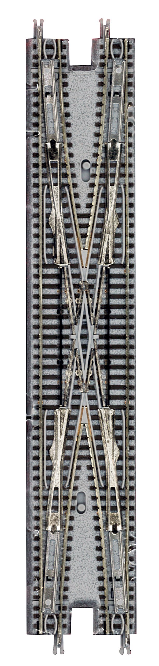 Rokuhan Z Gauge R078 Electric Double-Track Both Over Point Tea