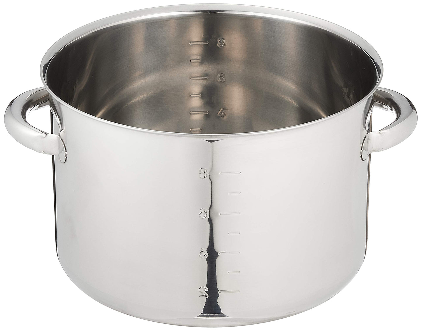 EBM Molybdenum II Half Size Torso Pot with Scale 10.6 inches (27 cm), No Lid