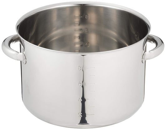 EBM Molybdenum II Half Size Torso Pot with Scale 10.6 inches (27 cm), No Lid