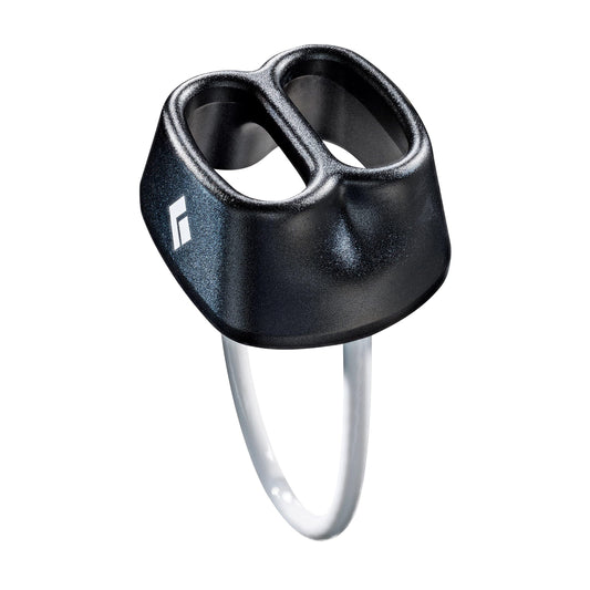BLACK DIAMOND ATC Belay Device for Rock Climbing and Rappelling, Black