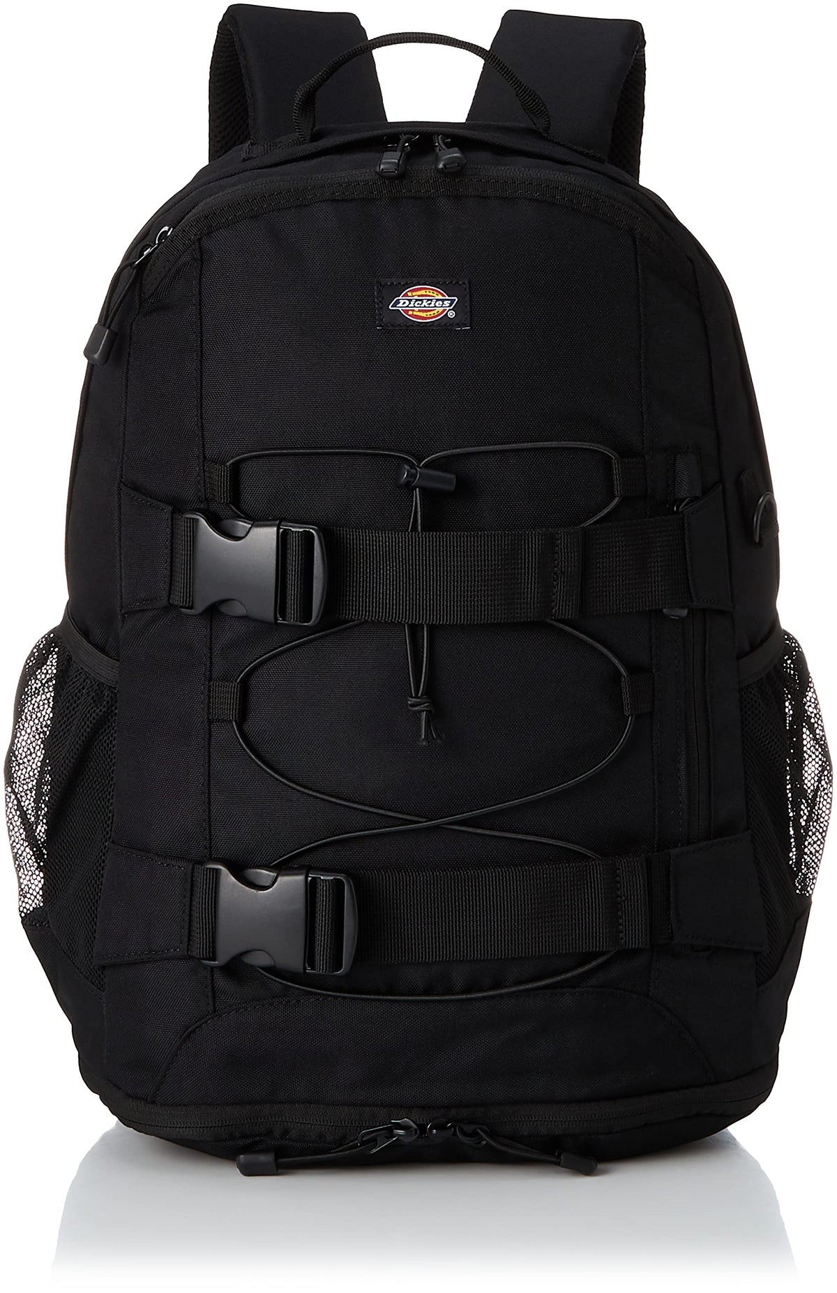 Dickies Backpack DK Outline Logo Hollow Backpack, black (black 19-3911tcx), ＦＲＥＥ　ＳＩＺＥ