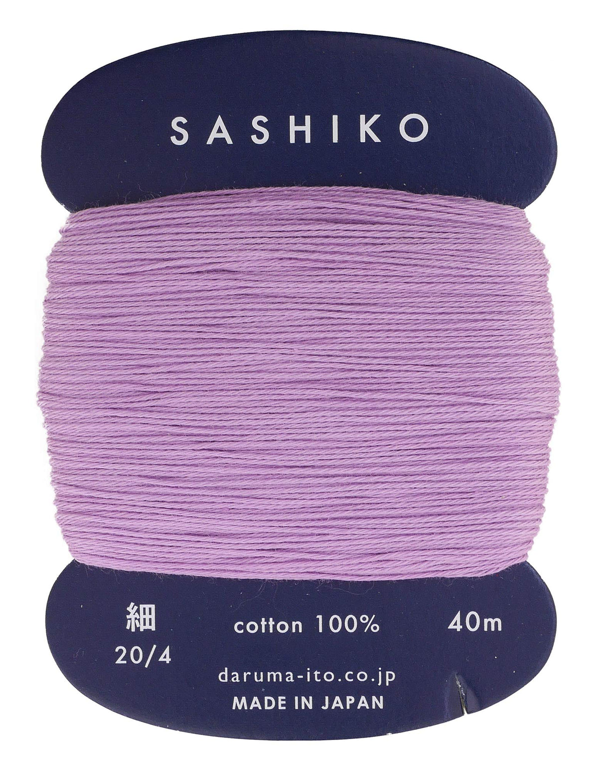 Daruma Yokota 01-2400 Dharma Sashiko Thread (Thin) Card Wound Col.210 15.6 ft (40 m)
