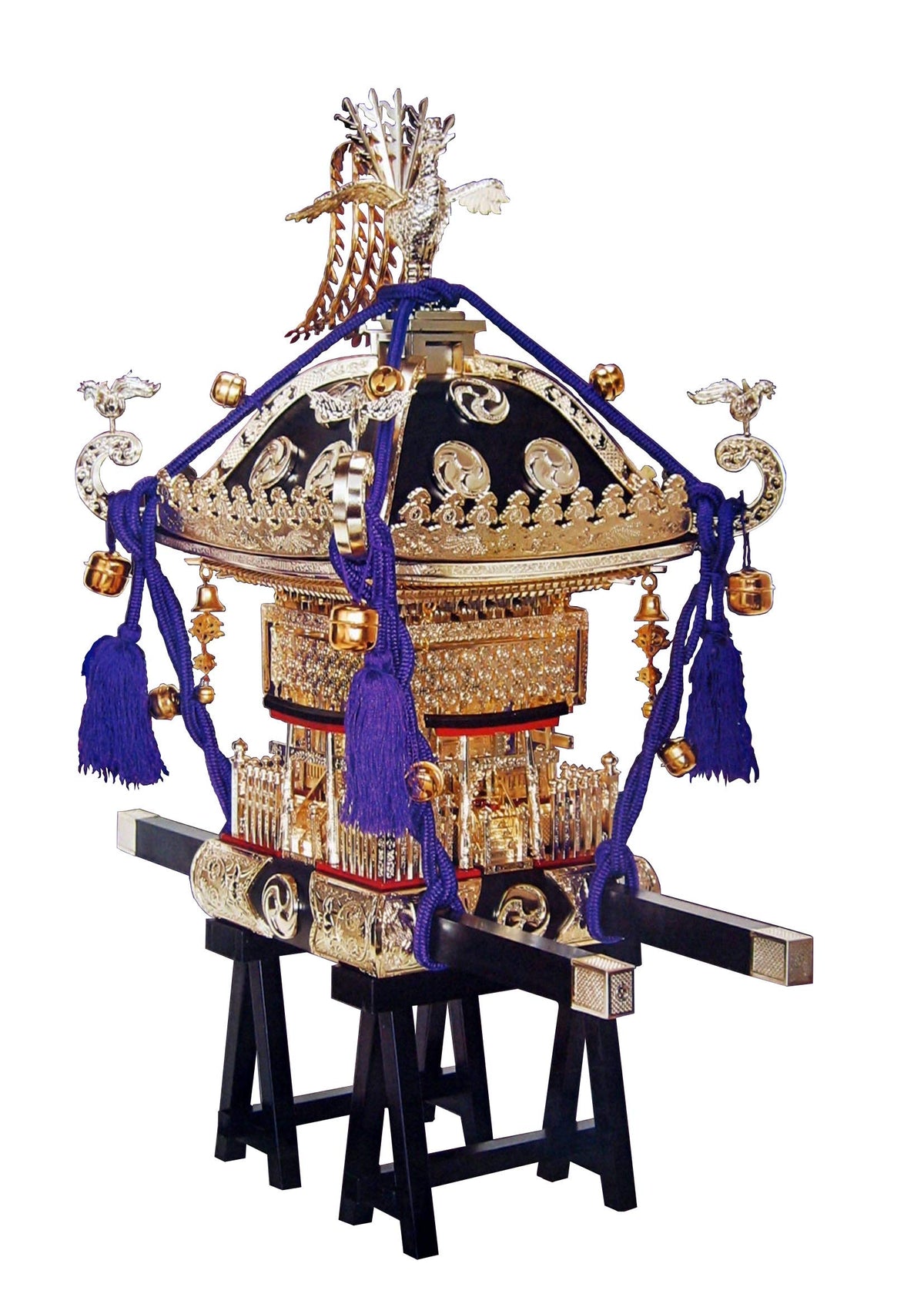 Dren's friend 1/5 Edo Mikoshi black painted purple v plastic model PS-1