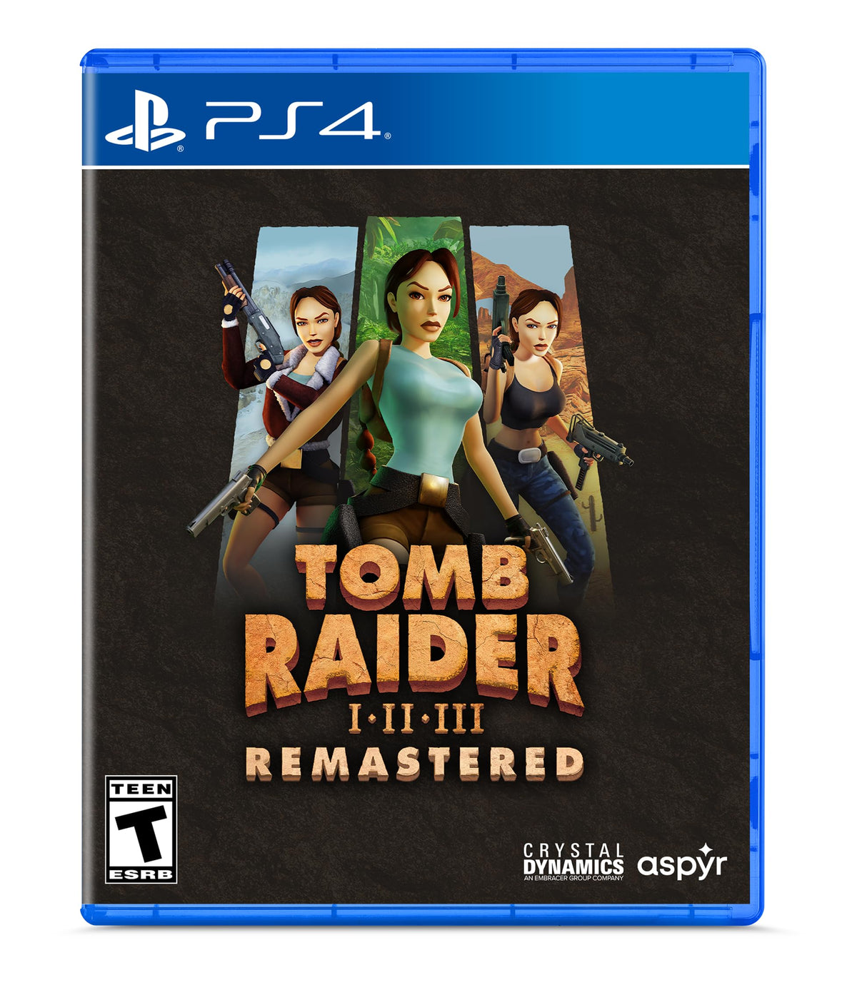 Tomb Raider I-III Remastered Starring Lara Croft - PlayStation 4