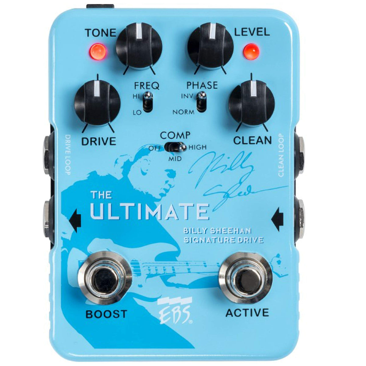 EBS Billy Sheehan Ultimate Signature Drive Pedal