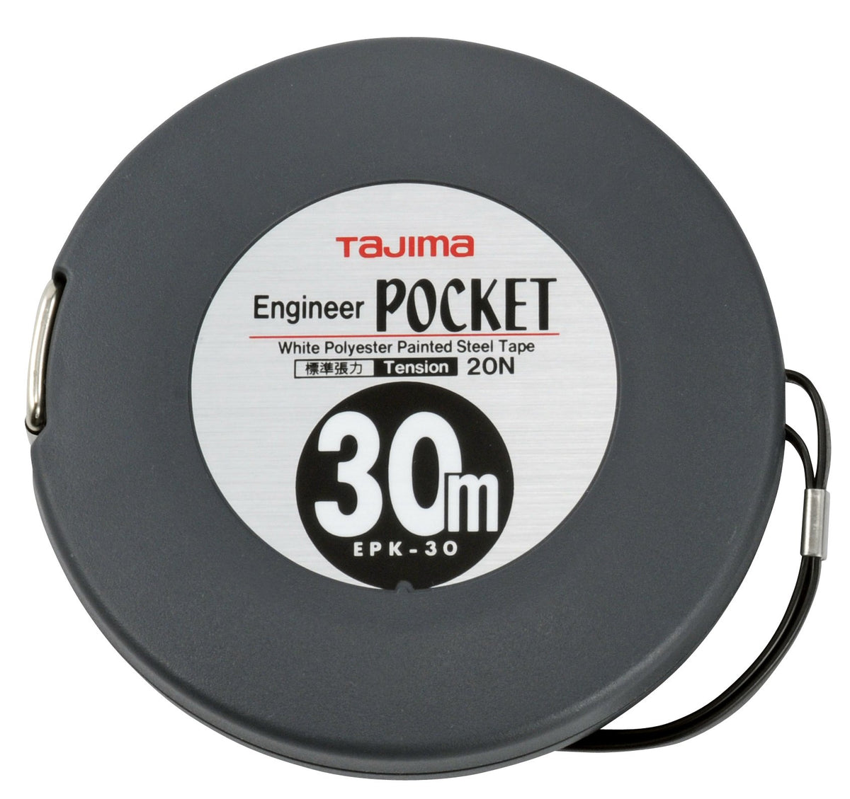 Tajima EPK-30BL Engineer Pocket, Width 0.4 inches (10 mm), Length 118.8 ft (30 m), Tension 20N