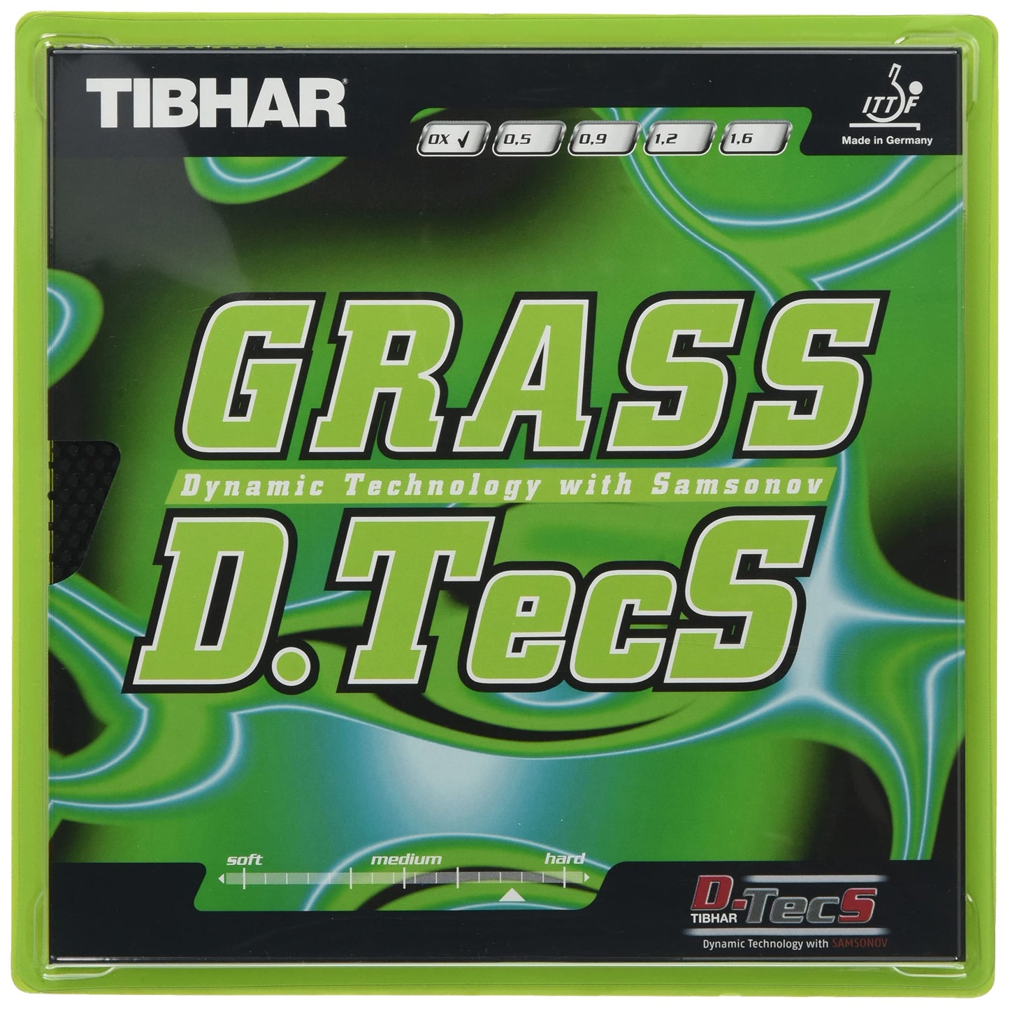 Tibhar Grass D.TecS, 0,5 mm, black