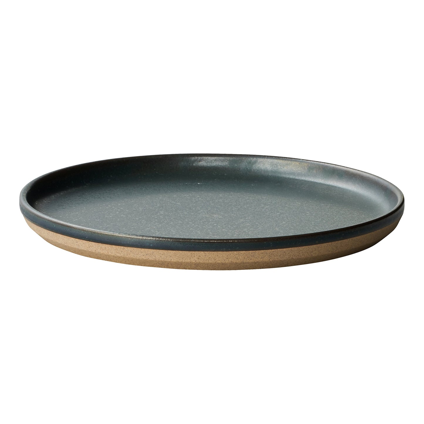 KINTO 29540 CLK-151 Plate, 7.9 inches (200 mm), Black, Microwave and Dishwasher Safe